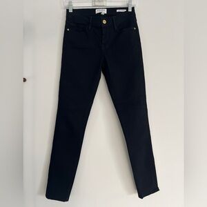 Frame Denim Women's Black Skinny Jeans